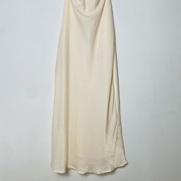 NWT Hello Molly Champagne Backless Maxi Dress US6 - Picture 5 of 14